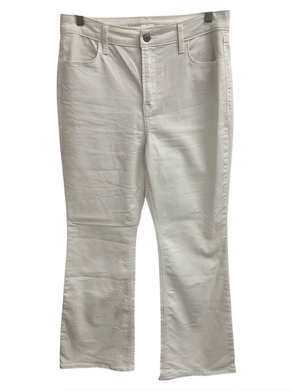 Old Navy White Bootcut Jeans Size M